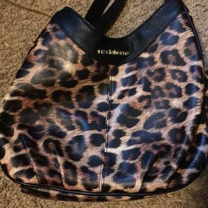 Jaguar print purse